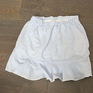 Blue Striped Women's Skirt